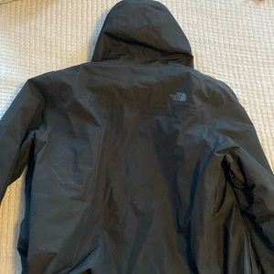 North Face Black Fleece Lined Winter Jacket